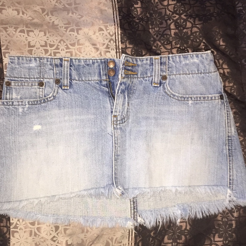 Abercrombie jean skirt